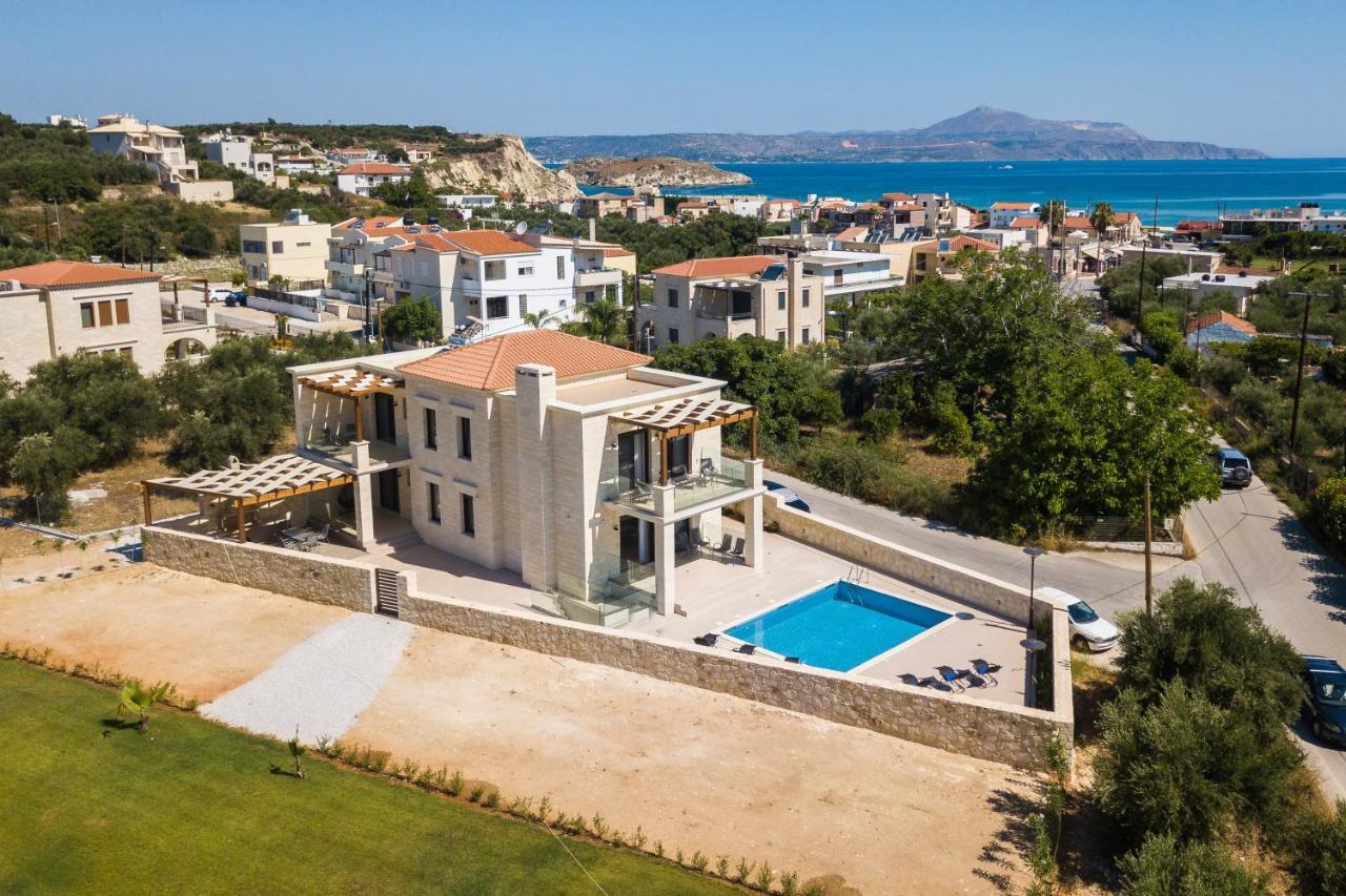 Eudora Luxury Stone Villa Almirida Exterior foto
