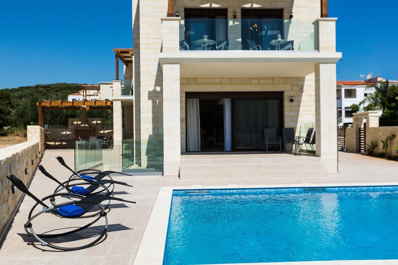 Eudora Luxury Stone Villa Almirida Exterior foto