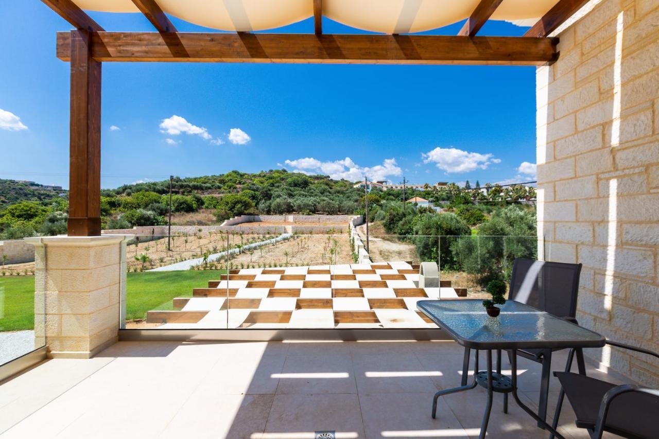 Eudora Luxury Stone Villa Almirida Exterior foto
